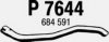 VOLVO 684591 Exhaust Pipe